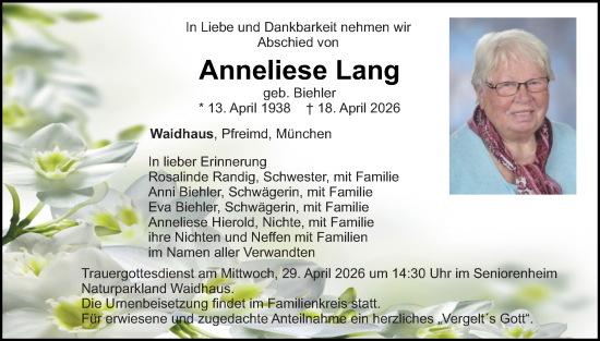 Der neue Tag vom 27.04.2026