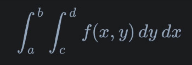 Double integrals in Finance in Simple Terms