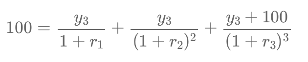 Extraction des taux spots à partir des taux par en termes simples