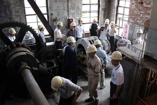 近代化産業遺産群 三池炭鉱万田坑(1902年開坑)見学(2010年6月HNK有明総会翌日)