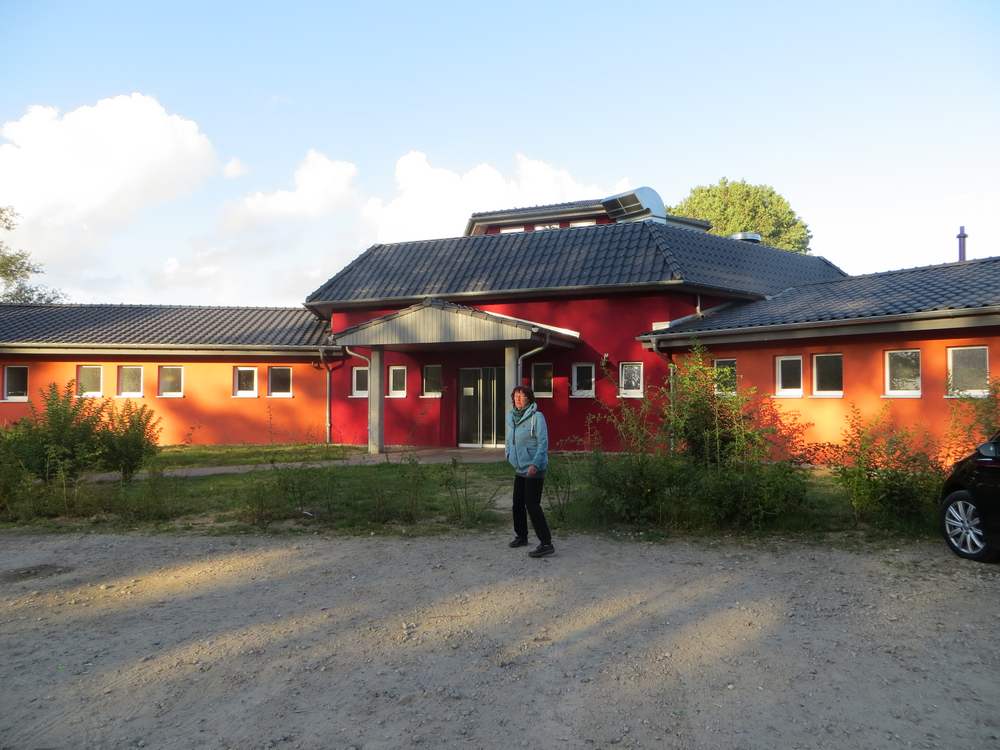 Das neue Sanitärgebäude