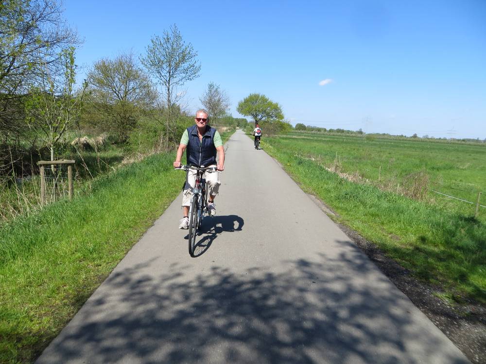 Auf dem Radweg von Stade nach Jork