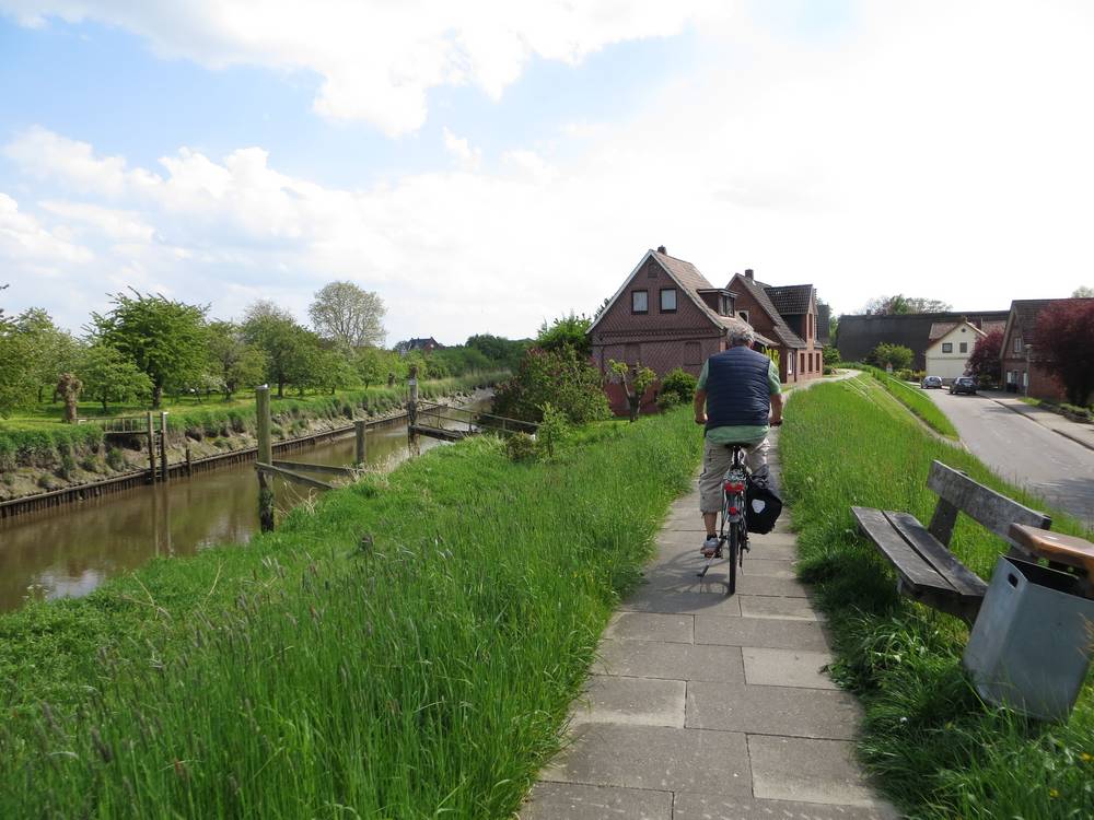 Radweg entlang der Este