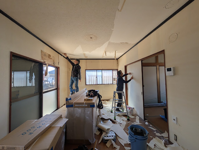 イクメンリフォームによる愛知県あま市の中古住宅の激安リフォーム中！