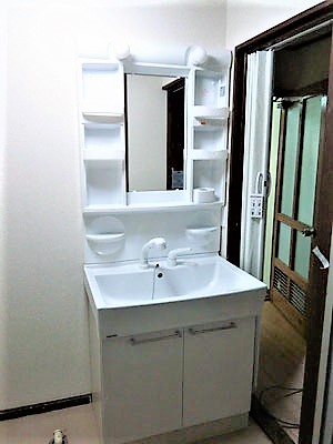 洗面化粧台交換岐阜県岐阜市