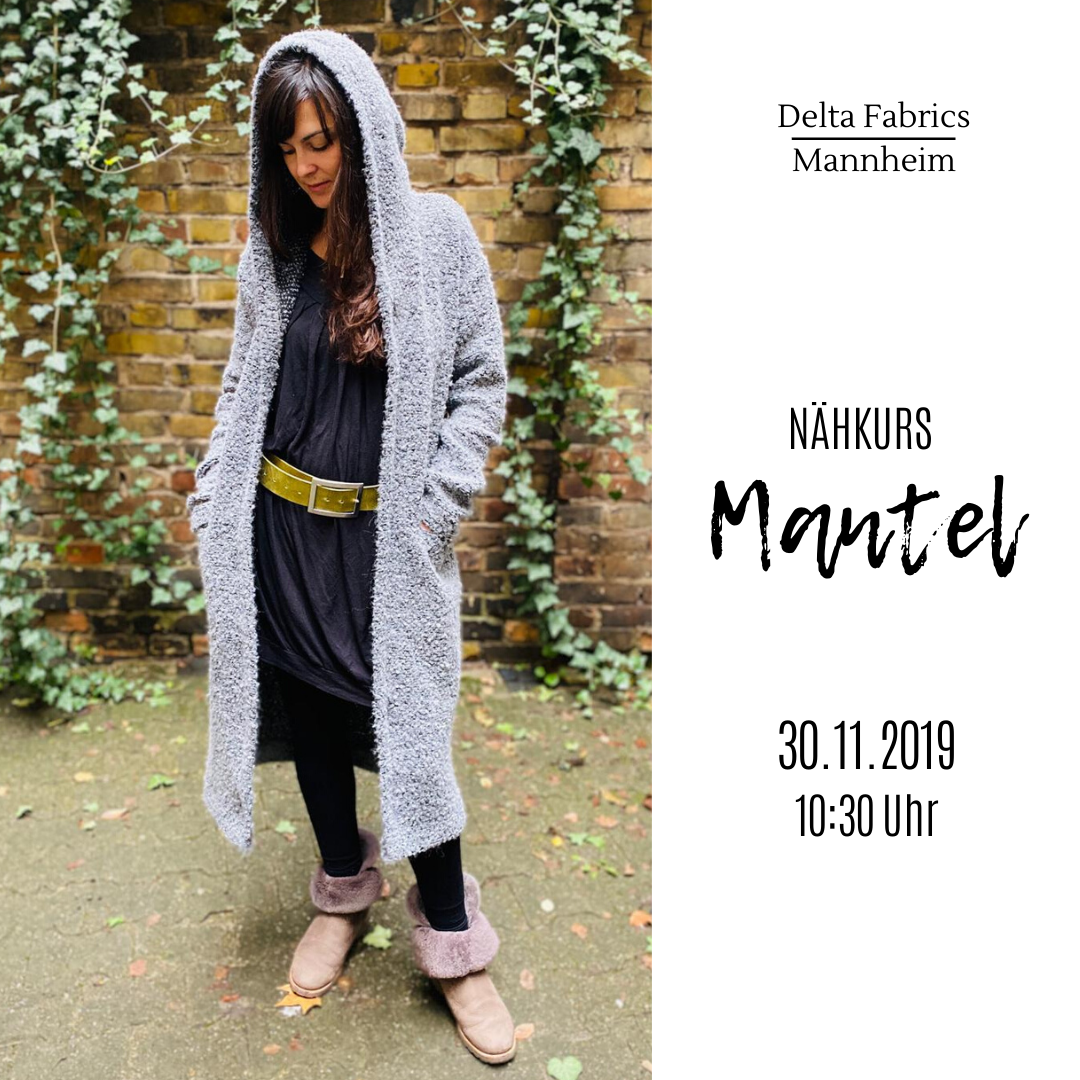 Stilvoll durch den Winter! - Stoffe, Nähkurse, Nähmaschinen und