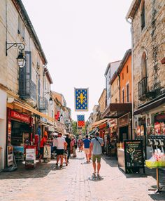 Rue principale d'Aigues Mortes