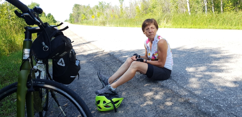 Dans le Canada profond, c'est une pause au bord de la route