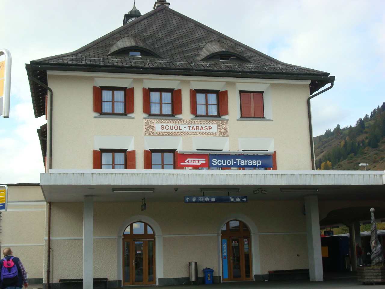 Rückreise ab Scuol - voller herbstlicher Eindrücke aus dem schönen Engadin