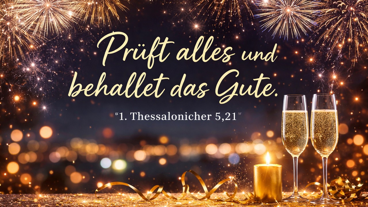 Jahresabschlussgottesdienst, Thema: Jahreslosung 2025