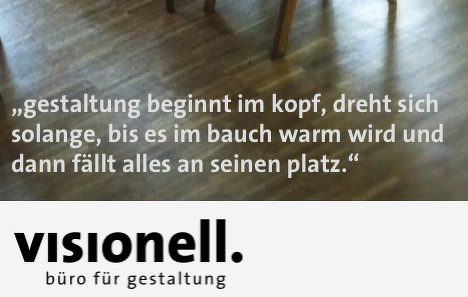 Visionell -  Büro für Gestaltung Christina Sauer