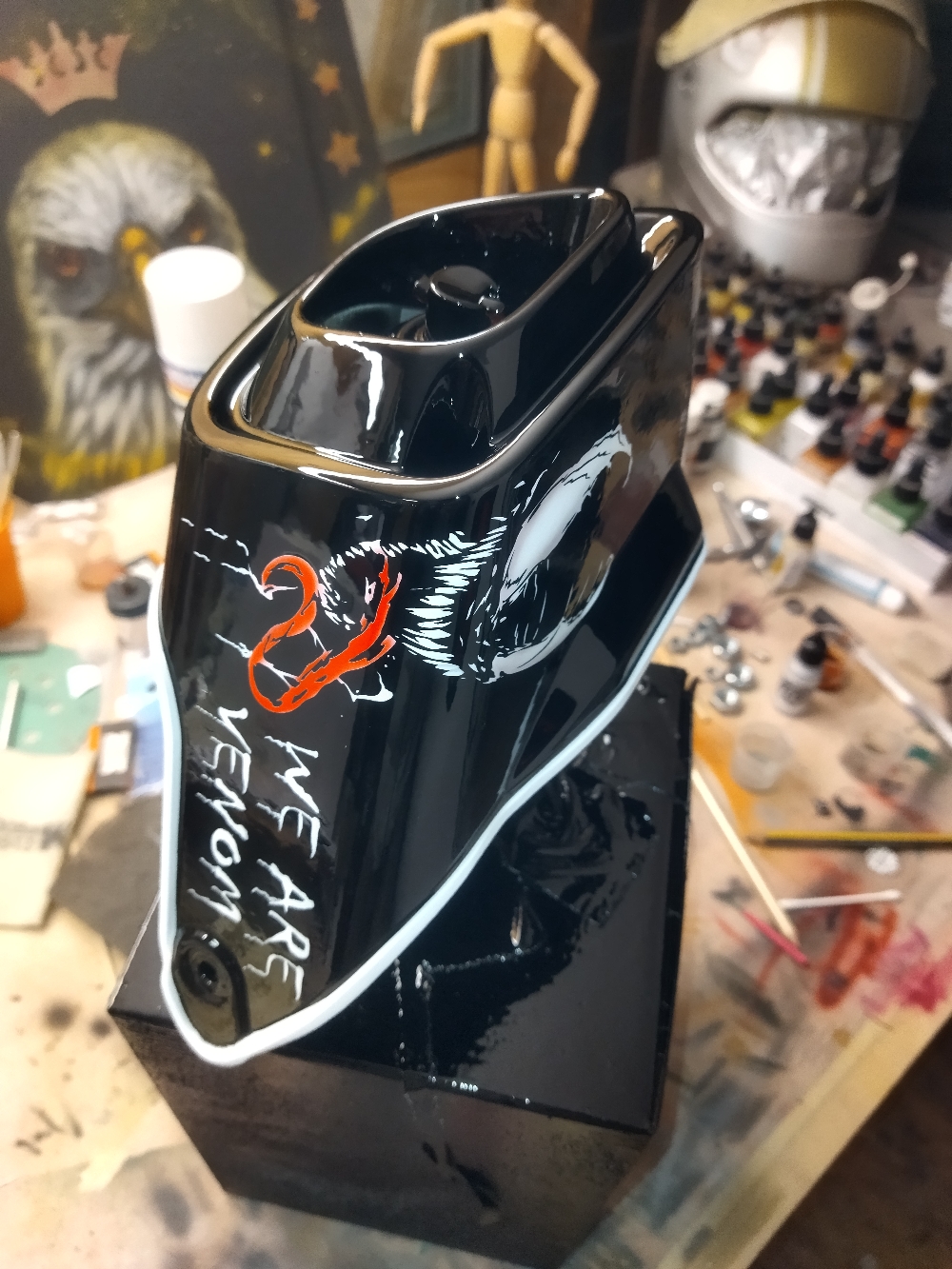 Airbrush Auspuffblende RYKER 