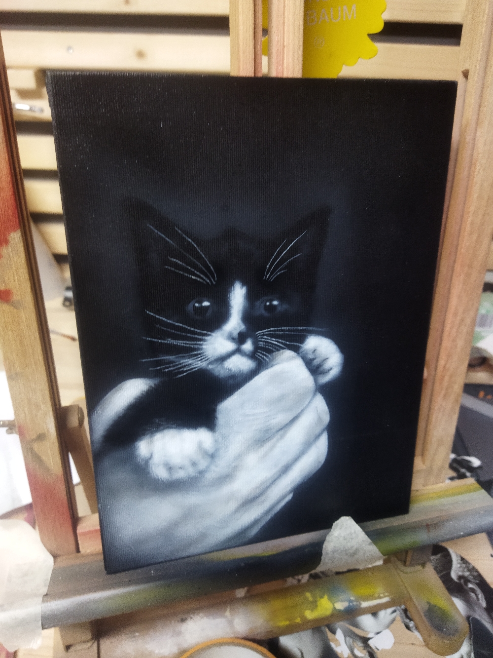 Airbrush... Der kleine Mann Eddie