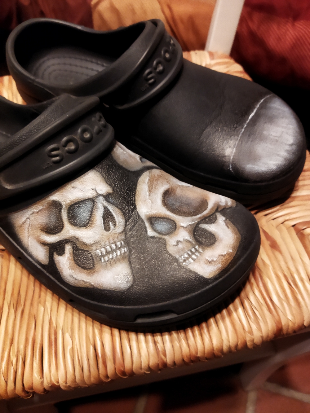 Airbrush als Schuhdesign