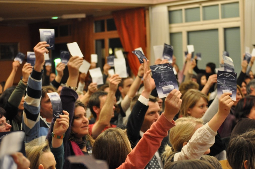C'est le public qui vote !