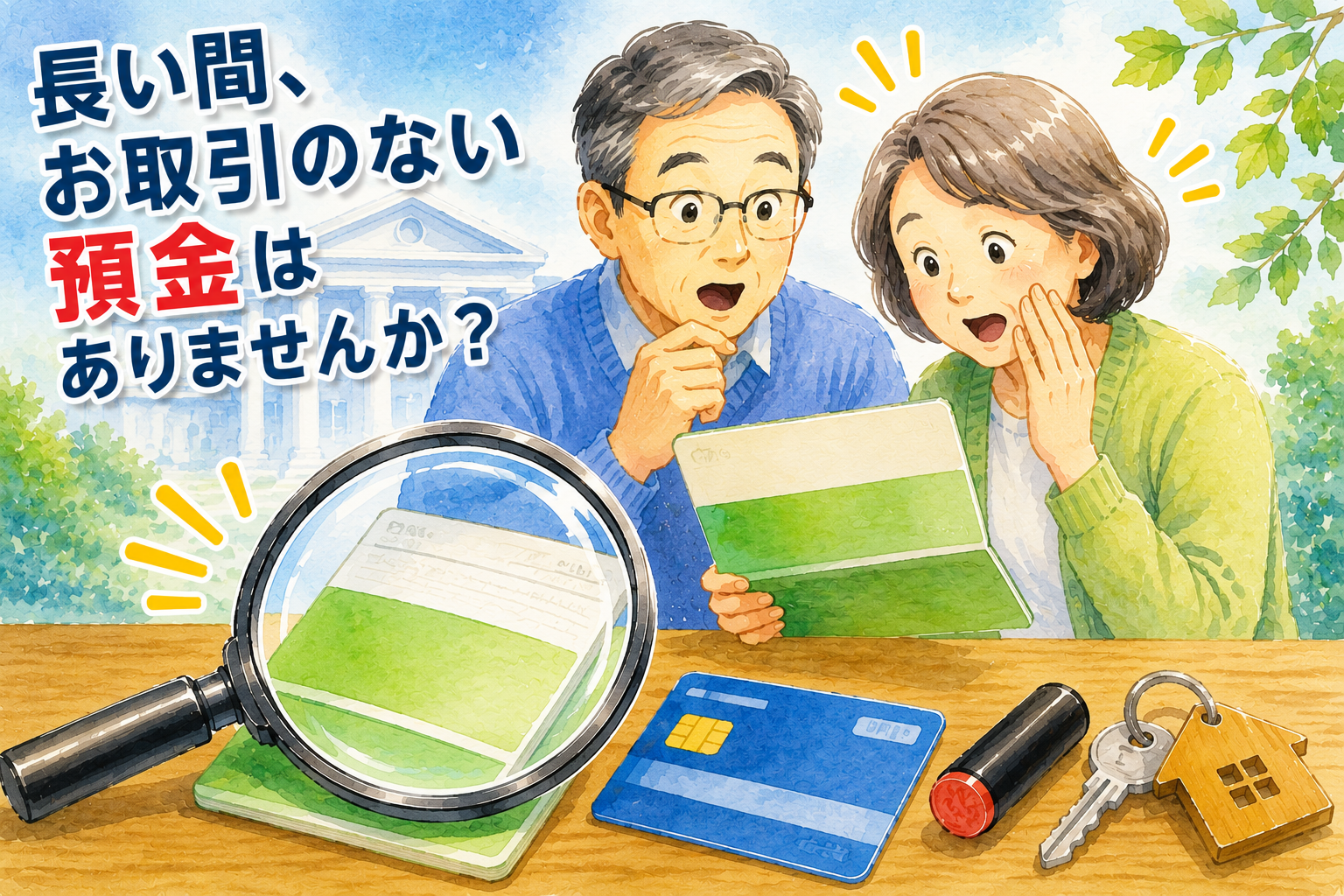休眠預金はありませんか？
