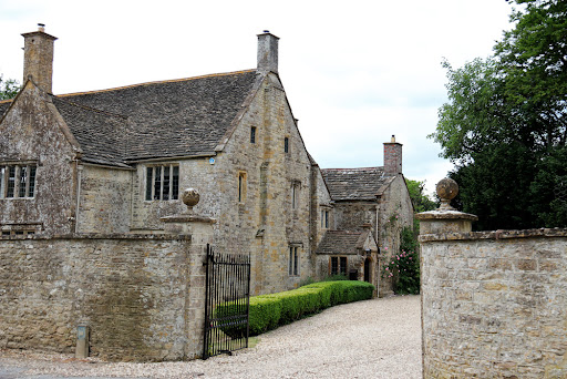 Roofing stone on house