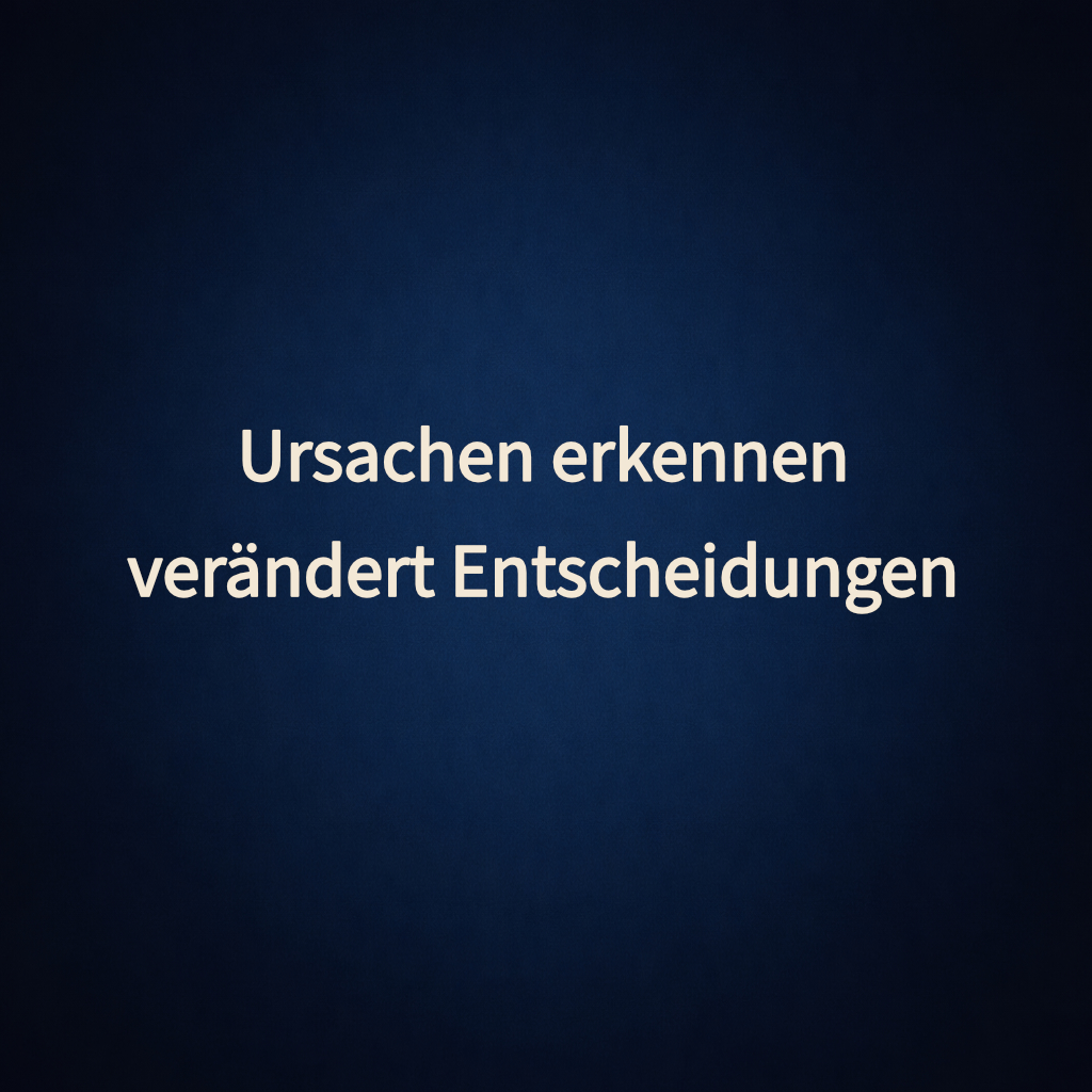 Ursache, Resonanz und Wechselwirkung