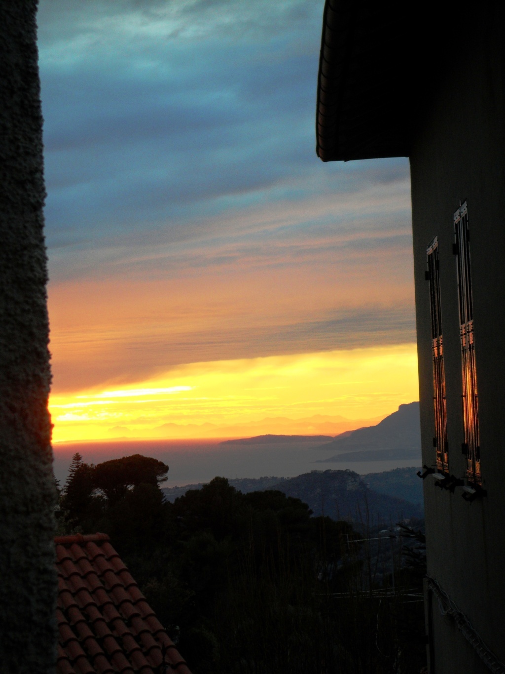 Seborga al tramonto - Seborga sunset