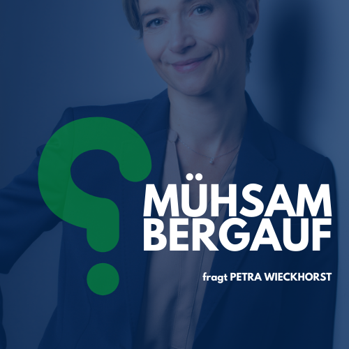 Mühsam bergauf? Oder: Abwärts läuft’s immer schneller.