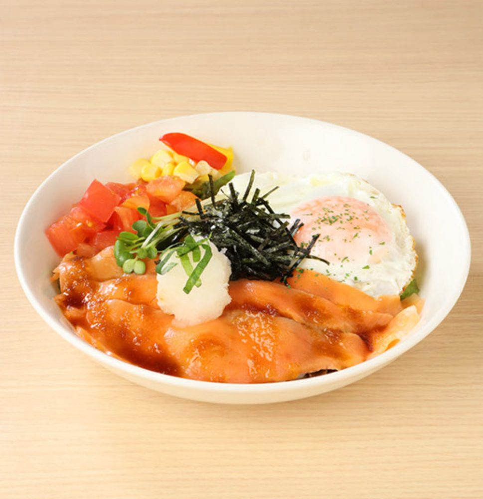 洋食工房ANCAFE（アンカフェ）ロミロミサーモンのロコモコ