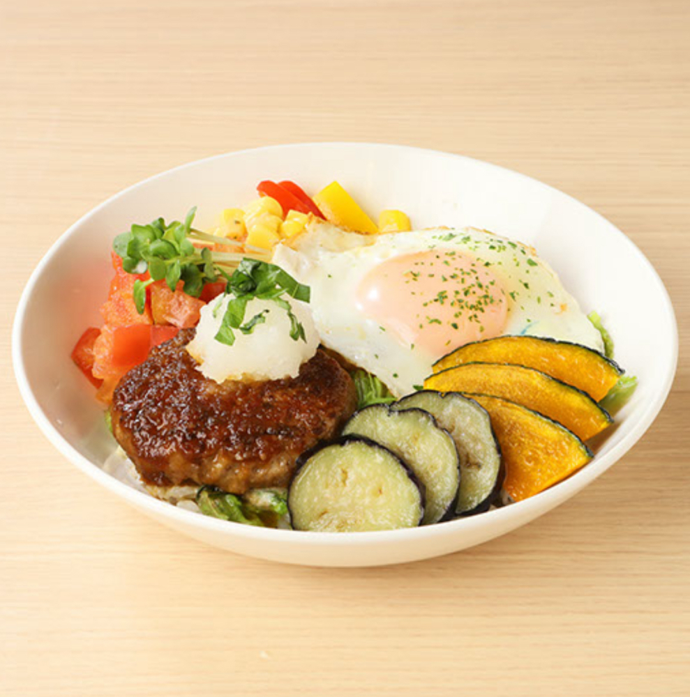 野菜たっぷりロコモコ 洋食工房ANCAFE(アンカフェ)　