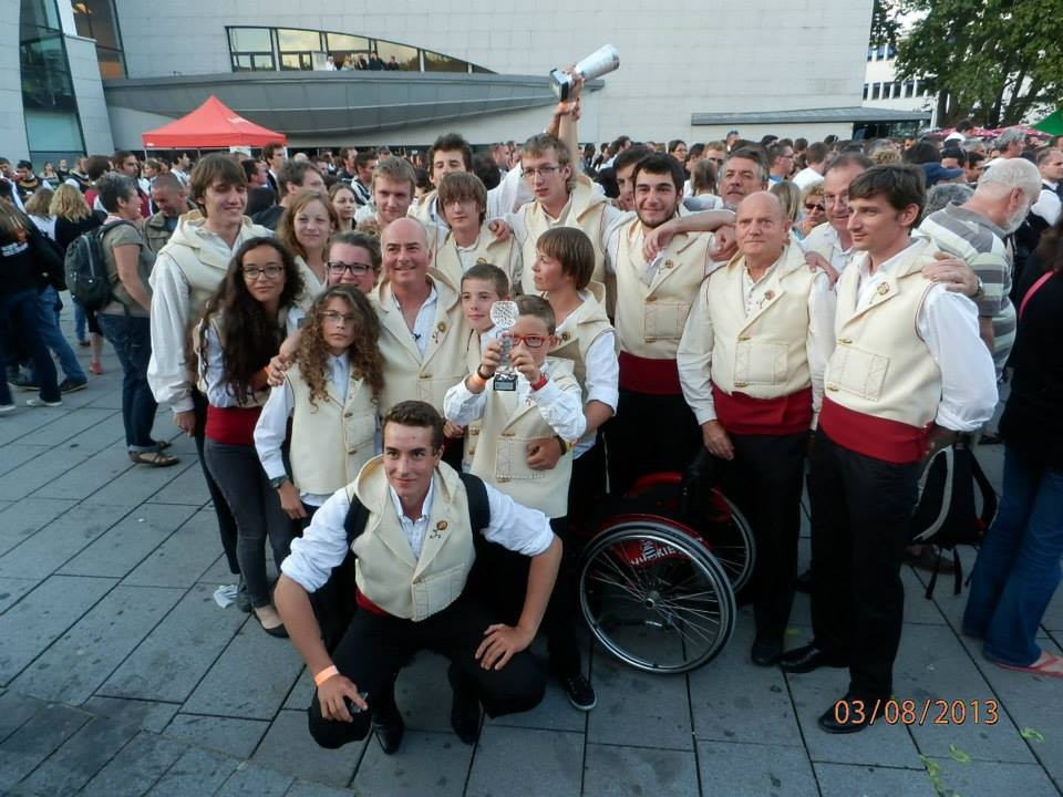 Le Bagad Pagan - 2ème du concours 4ème Catégorie - Lorient en 2013