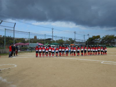 鵜坂スポーツ少年団さんとの試合1