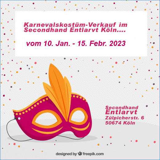 Second Hand Entlarvt Köln Vintage l Karnevalskostüme l Karneval 2023