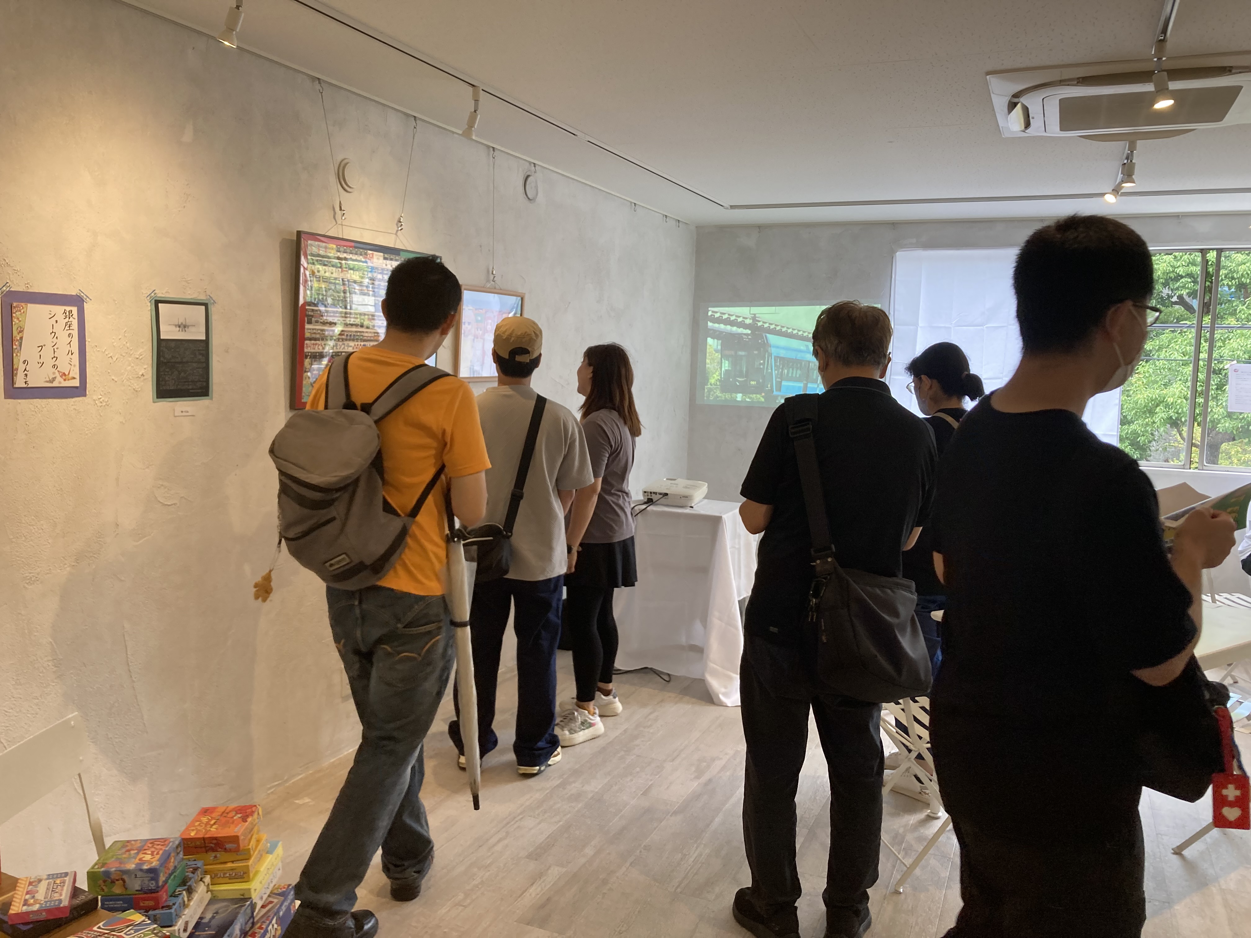 作品発表の様子