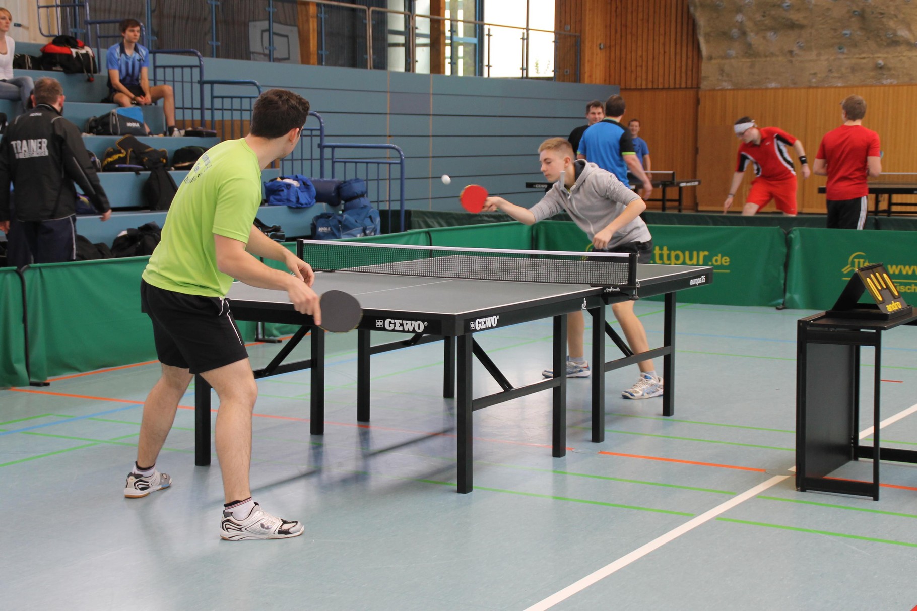 CorbillonCup 2015 Tischtennis beim MTV Goslar