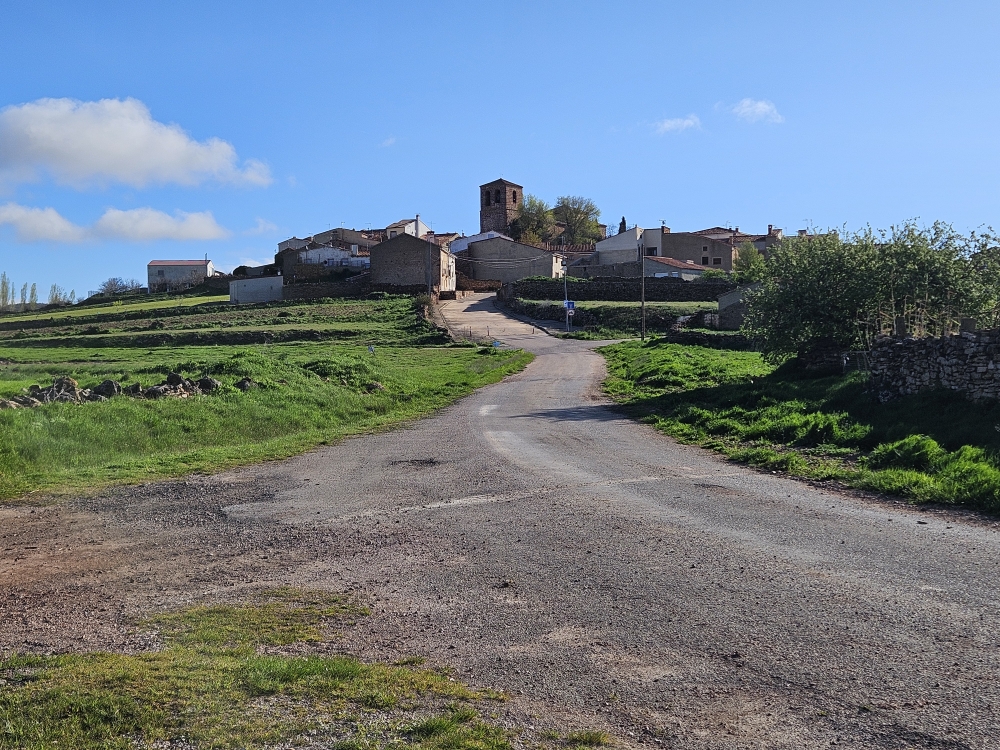 El Pobo de Dueñas (Blick zurück).
