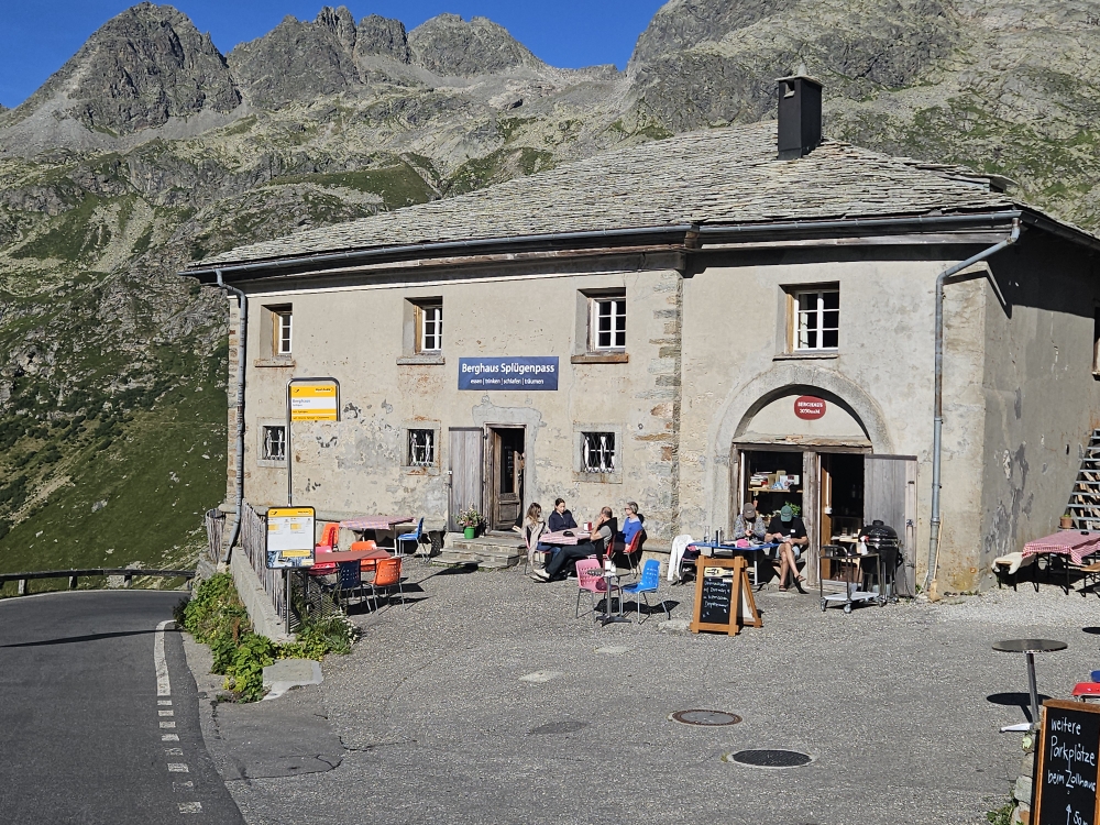 Berghaus Splügenpass.