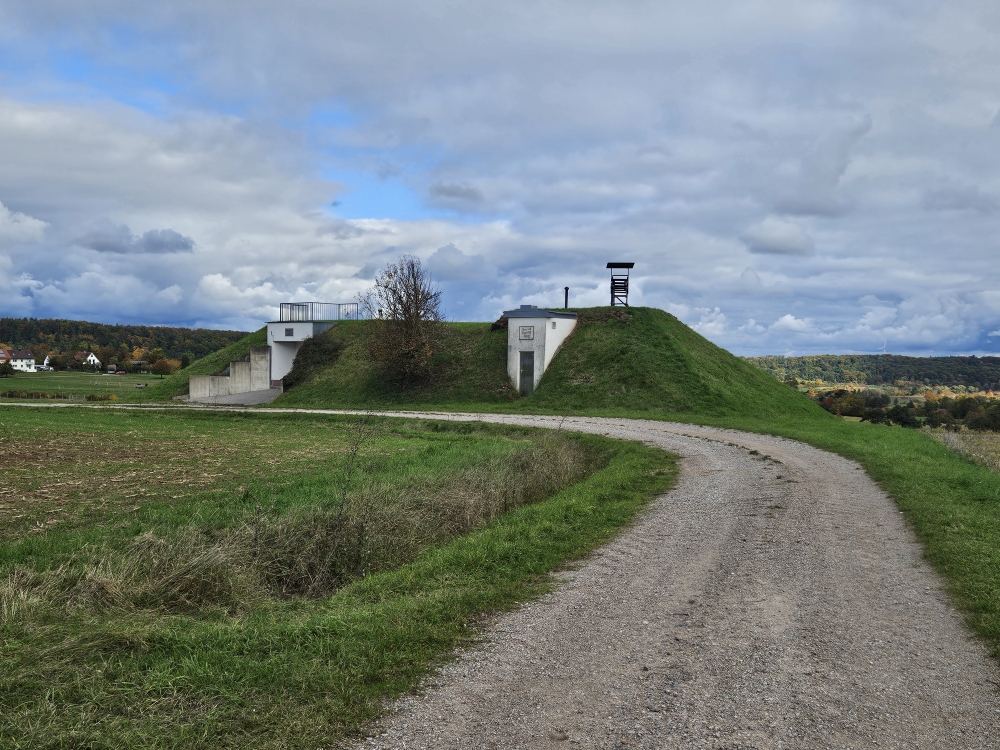 Wasserwerk Lengenfeld - auf der Wasserscheide!