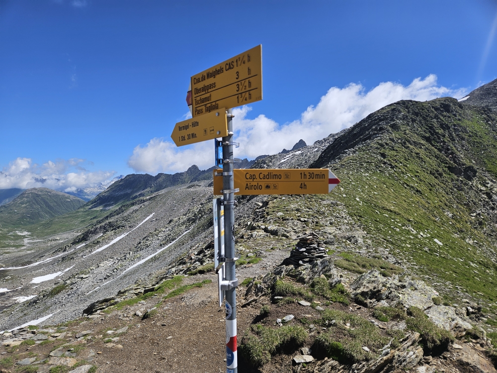 Aufdem Passo Bornenga.
