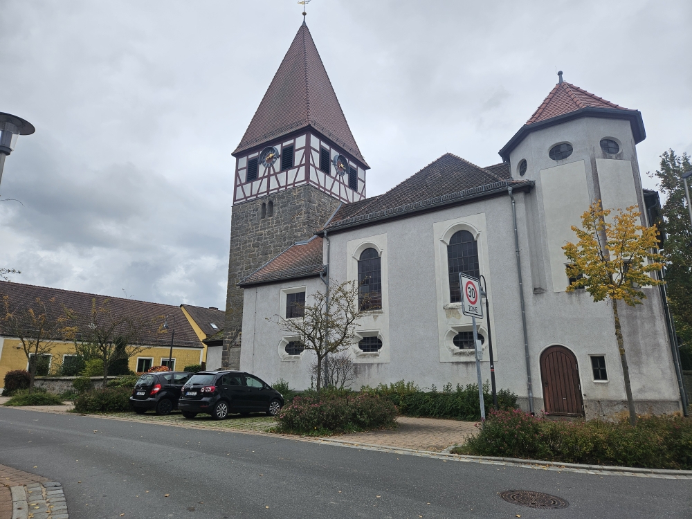 Kirche Elpersdorf bei Ansbach.