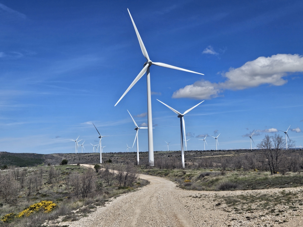 Windpark Alta de la Mata.