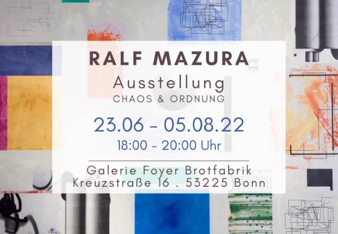 Ausstellung Ralf Mazura Bonn