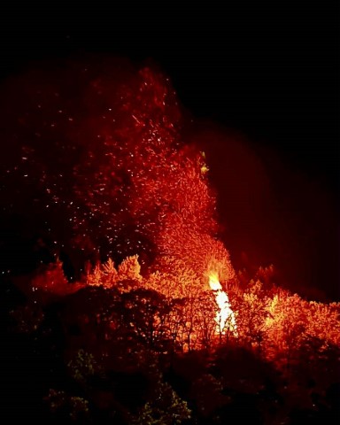 Martinsfeuer im Ahrtal - Magie pur