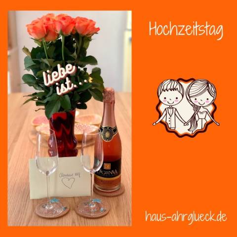 Hochzeitstag im Haus AhrGlück