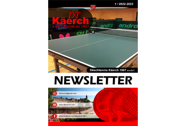 DT Käerch Newsletter 1 / 2022-2023