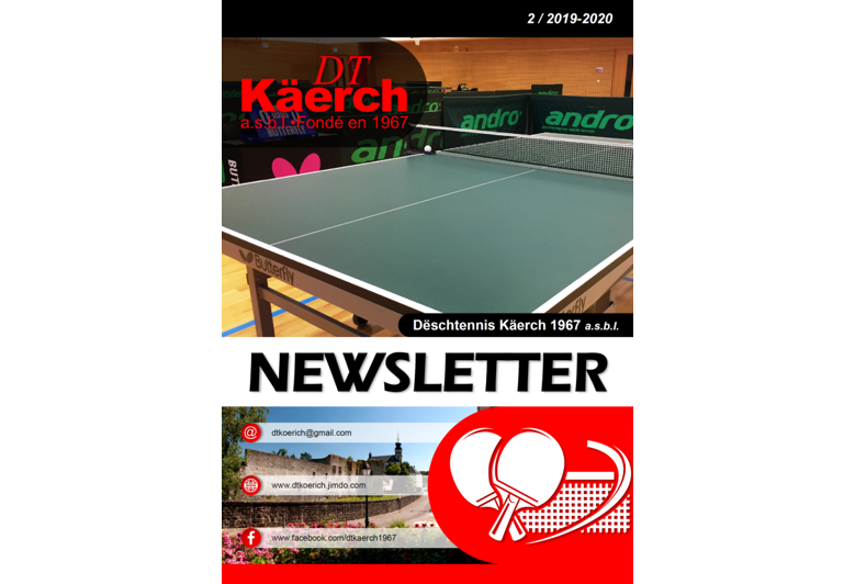 DT Käerch Newsletter 2 / 2019-2020