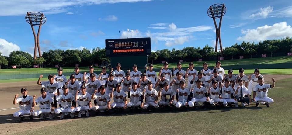 夏季愛知県高校野球大会　愛産大工業高校準優勝