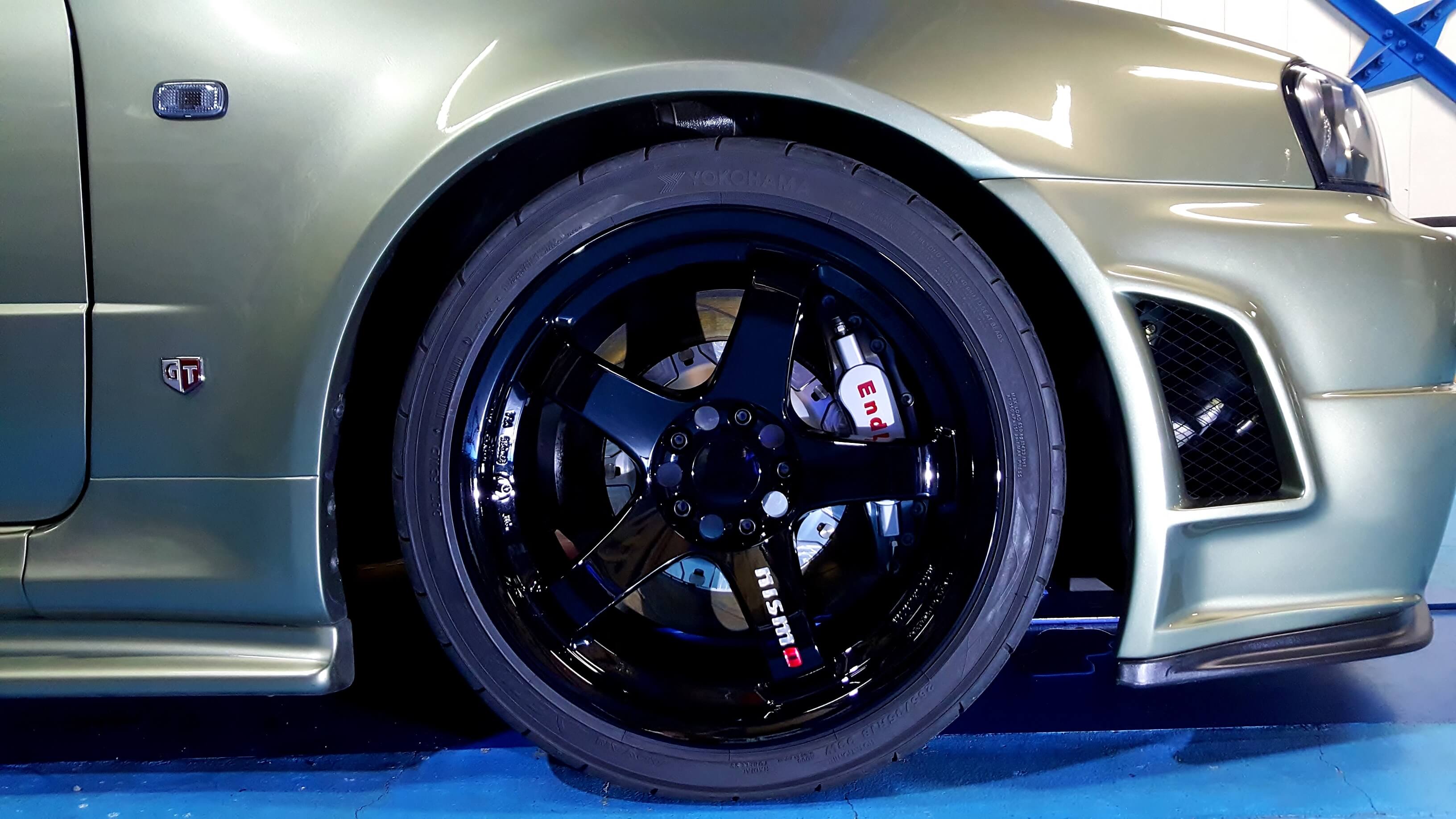 34gt-rBNR34 Vスペック純正アルミボンネット　リペイントコーティング 34gt-rBNR34 Vスペック純正アルミボンネット リペイント