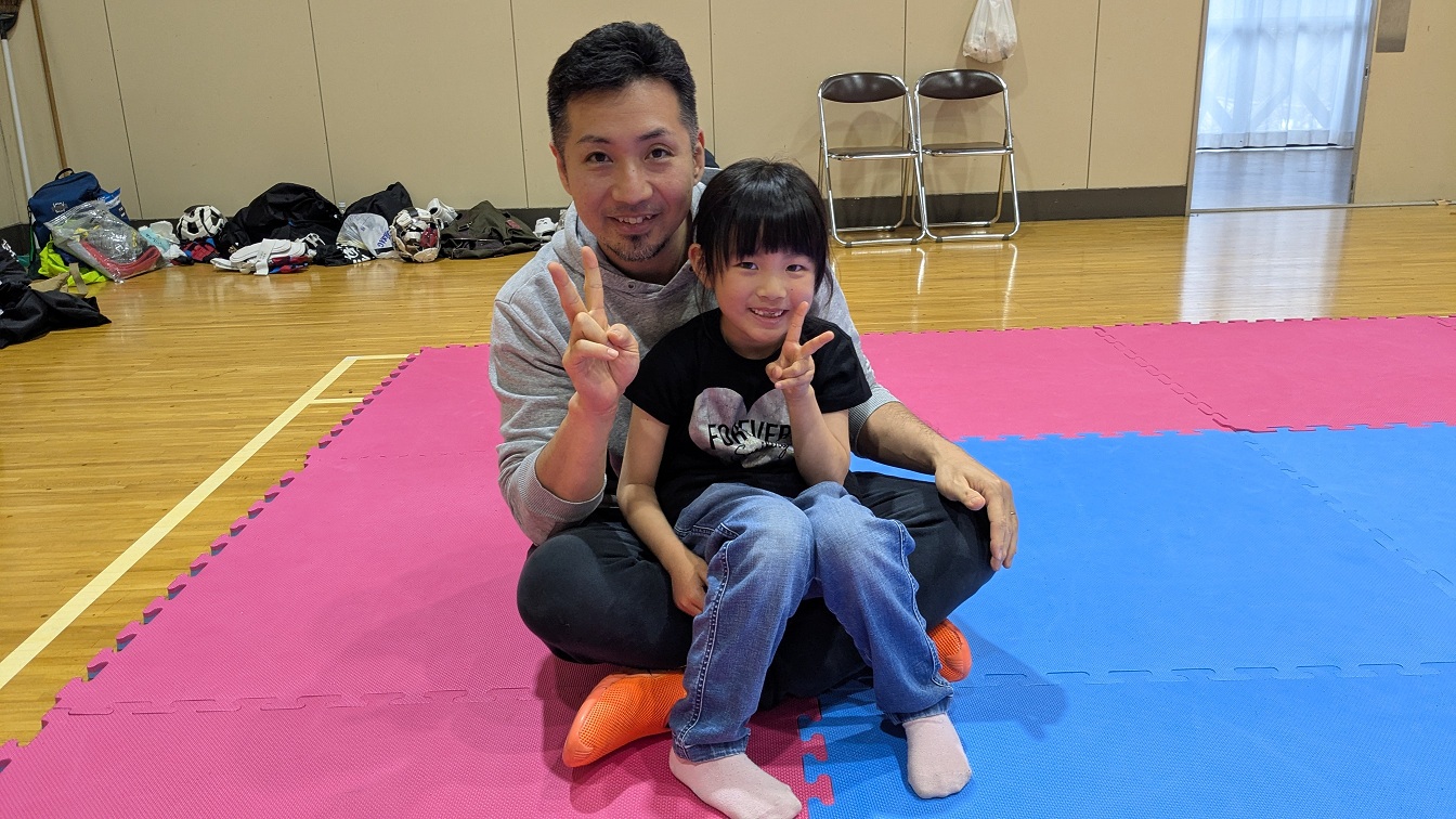 卒業した桃子ちゃんが遊びにきてくれました