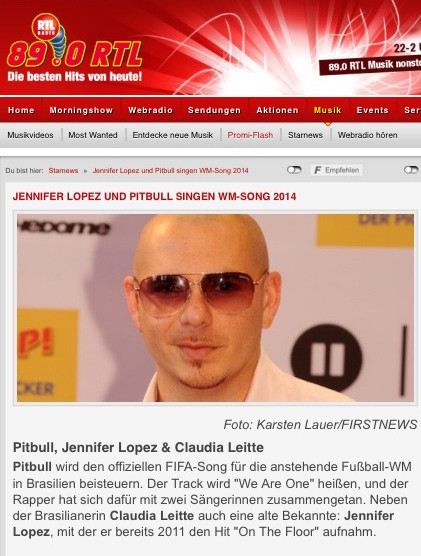 Pitbull, 89,0 RTL