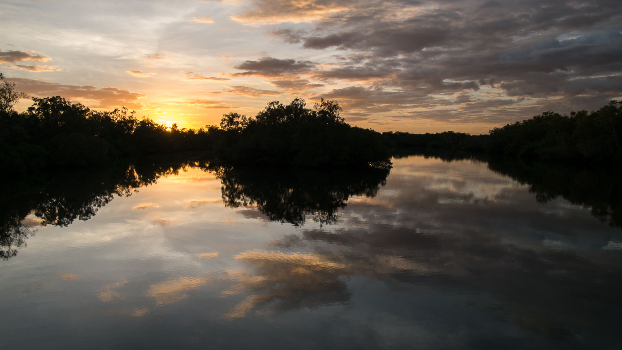 Sonnenaufgang im Kakadu