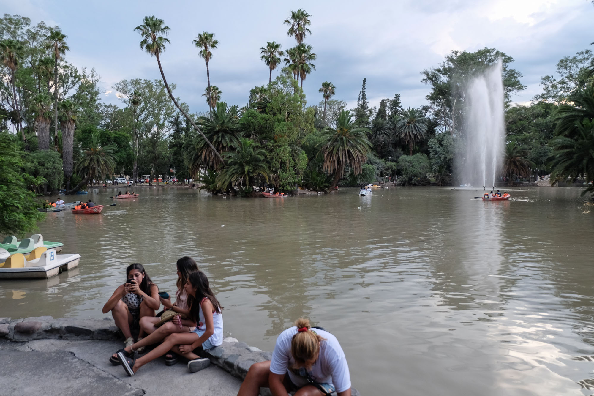 "See" im Stadtpark San Martin