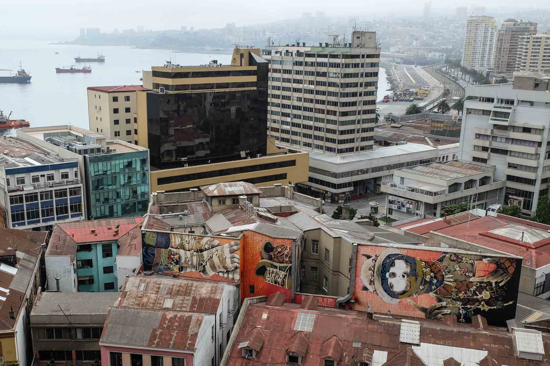 An diesem Graffiti wurde über 3 Monate lang gearbeitet - Die Künster haben Aufträge rund um die Welt.