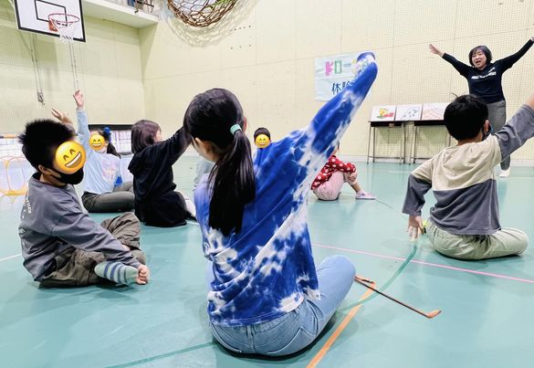 ドローン体験会in広島市亀山児童館２